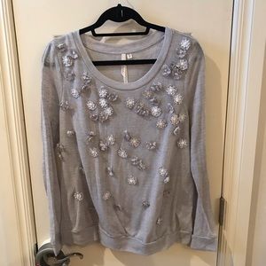 Bellatrix knit sweater with appliqués